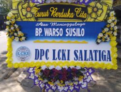 Pengurus Serta Anggota LCKI Kota Salatiga Takziah Ke Salah Satu Tokoh Salatiga Warso Susilo
