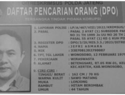 Jefri Asmara Warga Wonosobo Buronan Koruptor Tanah Di Salatiga