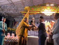 Wujud Rasa Syukur Atas Hasil Bumi , Pemdes Bentarbolang Menggelar Pagelaran Wayang Santri