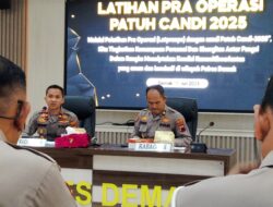 Polres Demak Gelar Latpra Ops Patuh Candi 2025, Siap Ciptakan Kesadaran Berlalu Lintas