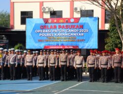 Polres Karanganyar Gelar Apel Siaga Operasi Patuh Candi 2025 ; Wujudkan Kamseltibcar Menuju Indonesia Emas