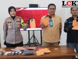 Ungkap kasus peredaran Narkoba. 4 pelaku diamankan Polres Semarang.