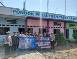 Satlantas Polres Demak Gencar Sosialisasi Kepatuhan Berkendara di Pondok Pesantren