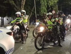 Pastikan Keamanan Obyek Vital dan Cipta Kondisi, Polres Demak Gelar Patroli Skala Besar