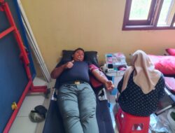 Menjaga Senyum Masa Tua, Posbindu Desa Kangkung Rutin Gelar Cek Kesehatan dan Donor Darah