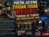 Polda Jateng Tindak Tegas Begal Dan Kreak : Tembak Di Tempat Jika Mengancam Jiwa