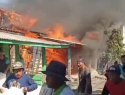 Amukan Si Jago Merah di Ringinarum Kendal, Dua Rumah Warga Ngerjo Ludes Sekaligus