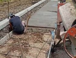 Soroti Proyek CV BEJO di Mranggen, Warga Dukuh Dolog Keluhkan Kualitas Pengerjaan Lapangan yang Tipis