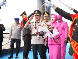 Dilepas dengan Penghormatan Tertinggi, Komjen Pol Sandi Nugroho Resmi Pamit dari Bumi Sriwijaya