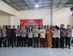 Penuh Kehangatan, Forkopimcam Bersama Elemen Masyarakat Hadiri Kenal Pamit Kapolsek Mranggen